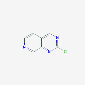 molecular formula C7H4ClN3 B1396004 2-Chloropyrido[3,4-D]pyrimidine CAS No. 1234616-61-5