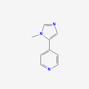 4-(1-methyl-1H-imidazol-5-yl)pyridine