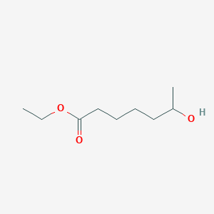 molecular formula C9H18O3 B13960070 Ethyl 6-hydroxyheptanoate 