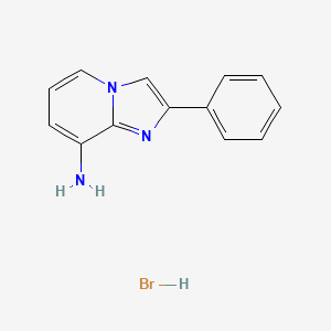 2-Phenylimidazo[1,2-a]pyridin-8-amine hydrobromide