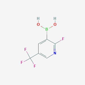 2-Fluoro-5-(trifluoromethyl)pyridin-3-ylboronic acid