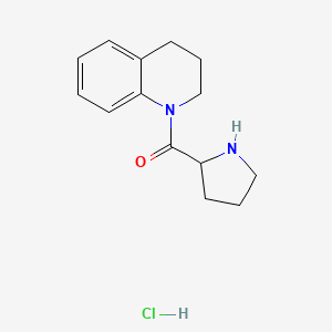 3,4-Dihydro-1(2H)-quinolinyl(2-pyrrolidinyl)-methanone hydrochloride
