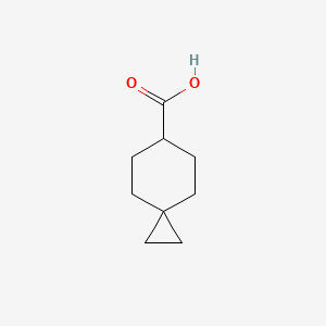 molecular formula C9H14O2 B1396022 Spiro[2.5]octane-6-carboxylic acid CAS No. 1086399-13-4