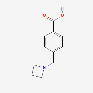 4-(Azetidin-1-ylmethyl)benzoic acid