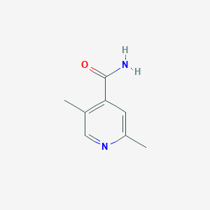 molecular formula C8H10N2O B13960331 2,5-Dimethylisonicotinamide CAS No. 7584-16-9