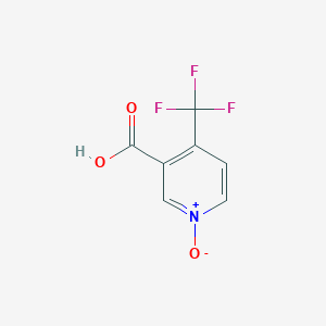 4-(Trifluoromethyl)nicotinic acid 1-oxide