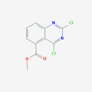 molecular formula C10H6Cl2N2O2 B1396041 Methyl 2,4-dichloroquinazoline-5-carboxylate CAS No. 152536-24-8