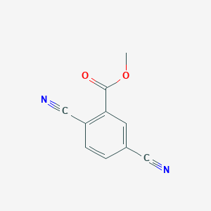 molecular formula C10H6N2O2 B1396058 Methyl 2,5-dicyanobenzoate CAS No. 714237-94-2