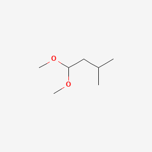 molecular formula C7H16O2 B13960675 1,1-Dimethoxy-3-methylbutane CAS No. 57094-35-6