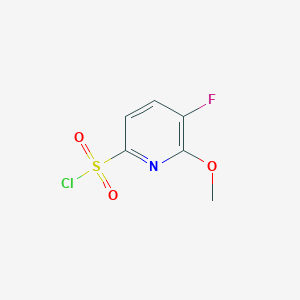 5-Fluoro-6-methoxypyridine-2-sulfonyl chloride