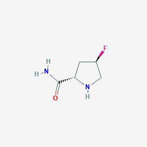 (2S,4R)-4-Fluoropyrrolidine-2-carboxamide