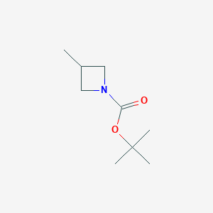 molecular formula C9H17NO2 B1396082 Tert-butyl 3-methylazetidine-1-carboxylate CAS No. 1314984-00-3