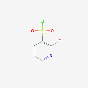 molecular formula C5H3ClFNO2S B1396087 2-Fluoro-pyridine-3-sulfonyl chloride CAS No. 1089330-70-0