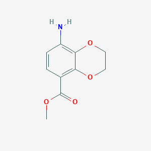Methyl 8-amino-2,3-dihydrobenzo[b][1,4]dioxine-5-carboxylate