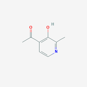 molecular formula C8H9NO2 B13961072 1-(3-Hydroxy-2-methyl-4-pyridinyl)-ethanone 