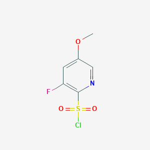 3-Fluoro-5-methoxypyridine-2-sulfonyl chloride