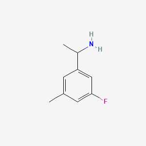 1-(5-Fluoro-3-methylphenyl)ethylamine