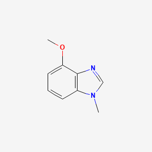 molecular formula C9H10N2O B13961336 4-methoxy-1-methyl-1H-benzo[d]imidazole 