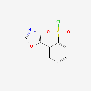 2-Oxazol-5-YL-benzenesulfonyl chloride