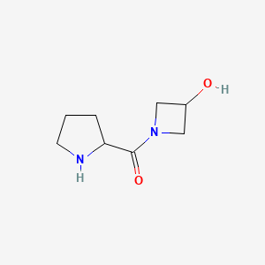 (3-Hydroxy-1-azetidinyl)(2-pyrrolidinyl)methanone
