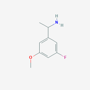 1-(3-Fluoro-5-methoxyphenyl)ethan-1-amine