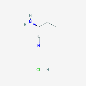 (2R)-2-aminobutanenitrile hydrochloride