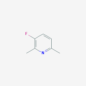 molecular formula C7H8FN B13961491 3-Fluoro-2,6-dimethylpyridine CAS No. 766-62-1
