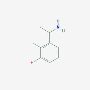 1-(3-Fluoro-2-methylphenyl)ethan-1-amine