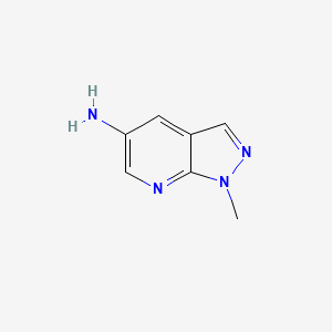 1-Methyl-1H-pyrazolo[3,4-B]pyridin-5-amine