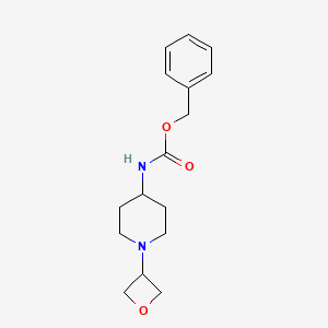 Benzyl 1-(oxetan-3-yl)piperidin-4-yl carbamate