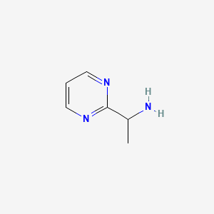 B1396164 1-(Pyrimidin-2-yl)ethanamine CAS No. 944906-24-5