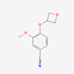 3-Methoxy-4-(oxetan-3-yloxy)-benzonitrile