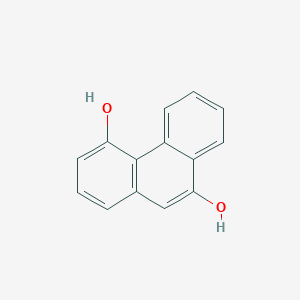molecular formula C14H10O2 B13961727 Phenanthrene-4,9-diol CAS No. 364080-29-5