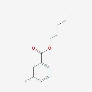 molecular formula C13H18O2 B13961753 Pentyl 3-methylbenzoate CAS No. 5448-60-2