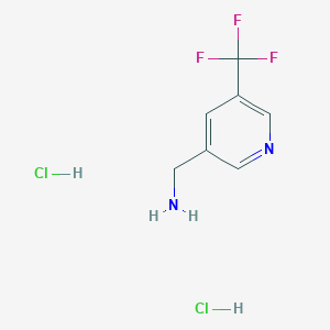 (5-(Trifluoromethyl)pyridin-3-yl)methanamine dihydrochloride