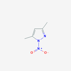 molecular formula C5H7N3O2 B13961787 3,5-dimethyl-1-nitro-1H-pyrazole 