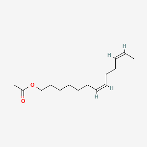 molecular formula C15H26O2 B13961794 (Z,Z)-Trideca-7,11-dien-1-yl acetate CAS No. 56577-33-4