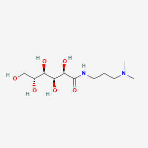 molecular formula C11H24N2O6 B13961816 N-(3-(Dimethylamino)propyl)-D-gluconamide CAS No. 51812-79-4