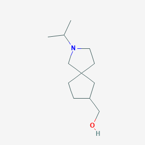 molecular formula C12H23NO B13961836 (2-Isopropyl-2-azaspiro[4.4]nonan-7-yl)methanol 