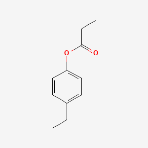 molecular formula C11H14O2 B13961837 4-Ethylphenyl propionate CAS No. 54549-71-2