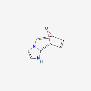 molecular formula C8H6N2O B13961872 1H-6,9-Epoxyimidazo[1,2-a]azepine CAS No. 326810-88-2