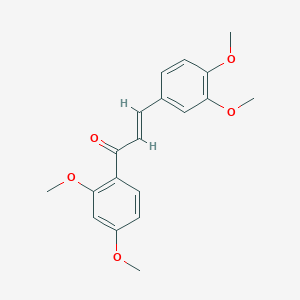 molecular formula C19H20O5 B139619 Butein tetramethyl ether CAS No. 155048-06-9