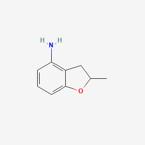 2-Methyl-2,3-dihydrobenzofuran-4-amine