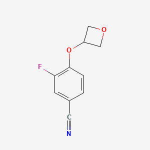 3-Fluoro-4-(oxetan-3-yloxy)-benzonitrile