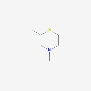molecular formula C6H13NS B139620 2,4-Dimethylthiomorpholine CAS No. 148761-49-3