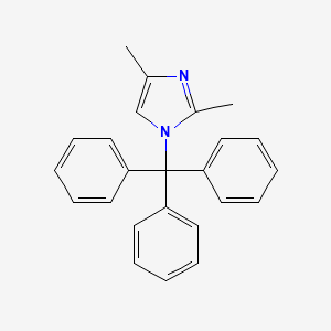 molecular formula C24H22N2 B13962044 2,4-dimethyl-1-trityl-1H-imidazole CAS No. 23593-69-3