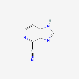 1H-Imidazo[4,5-C]pyridine-4-carbonitrile