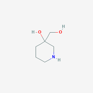 3-(Hydroxymethyl)piperidin-3-ol