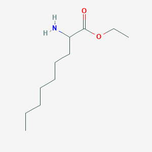 molecular formula C11H23NO2 B13962207 Ethyl 2-aminononanoate 