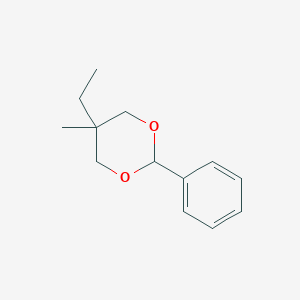molecular formula C13H18O2 B13962261 5-Ethyl-5-methyl-2-phenyl-1,3-dioxane CAS No. 24571-28-6
